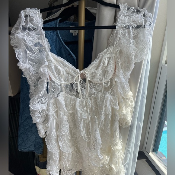 Tayla Mini Dress For Love and Lemons NWT - Picture 6 of 8